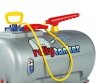 Rolly Toys 122776 Cysterna Rolly Tanker z pompą i sikawką Szara  1-oś